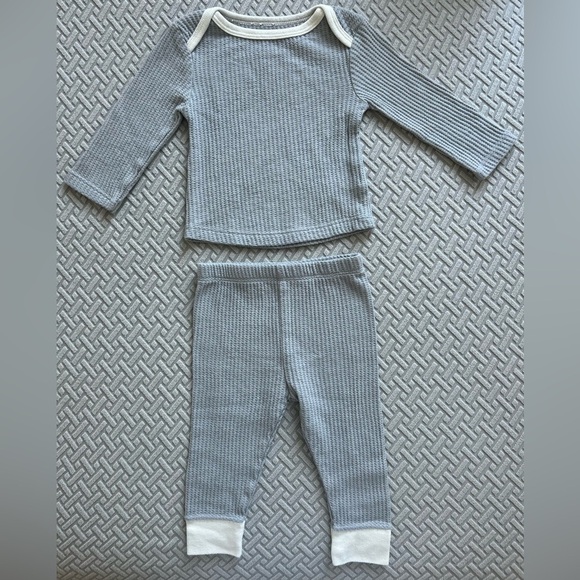 NWOT (2) Cloud Island Baby Girl Wide Ribbed Top & Bottom Sets- Size 3-6M - Picture 6 of 10